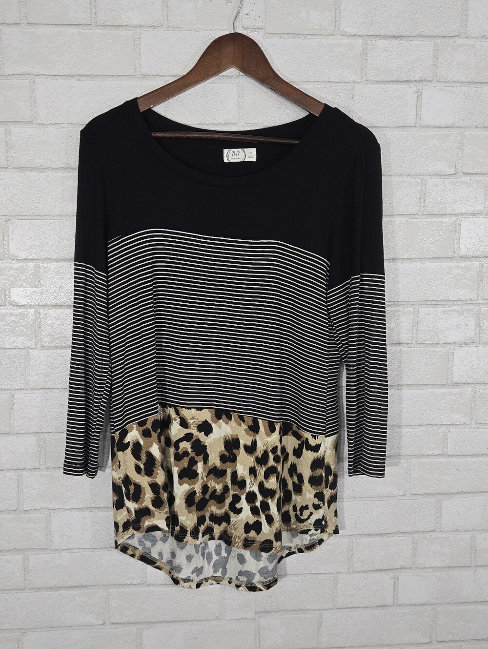 Maurices printed long sleeve top